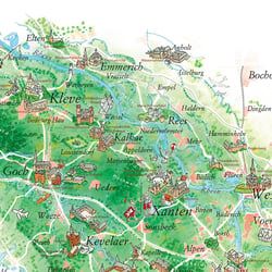 Illustrierter Niederrhein, Detail