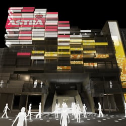 Medienfassade Hamburg