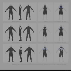 basic structure options for basesuit and variants