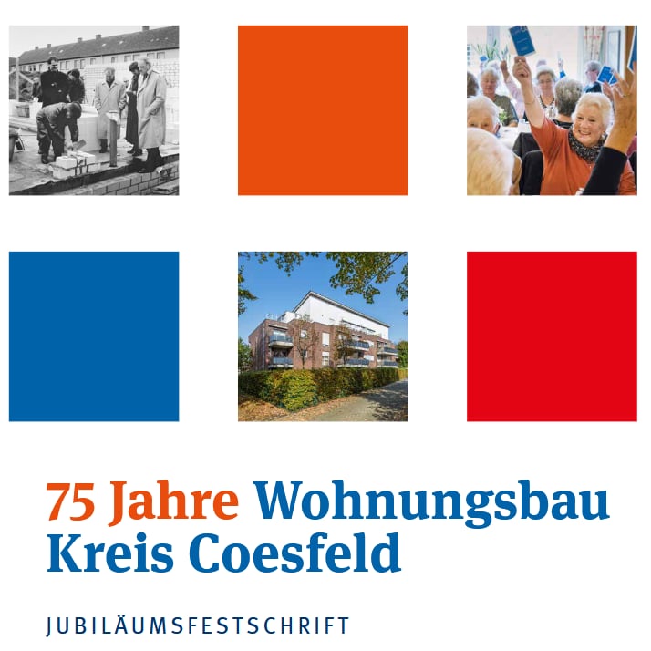 Redaktionsleitung für die Festschrift "75 Jahre Wohnungsbau"