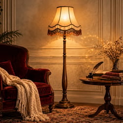 Storytelling für eine Stehlampe