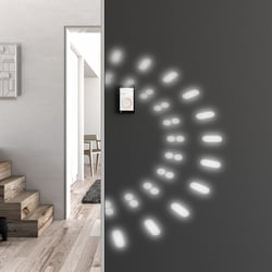 3D Rendering Interior Flurbereich mit Produktinszenierung