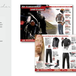 Konzept für Bekleidungsstrecke (männl.) Katalog