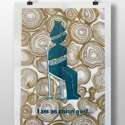 Zwiebel Poster