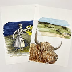Illustrationen Grenzweg