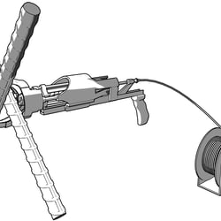 Industrial Design Concept – Wire Towing Machine (Patent pending)