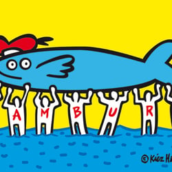 im Stil von Keith Haring