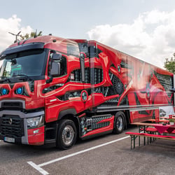 Design des roten Renault T1