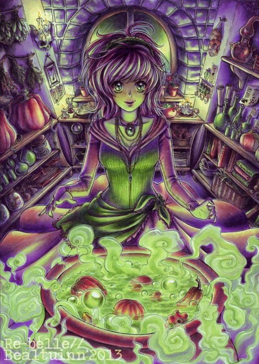 Illustration für ein Artbook
