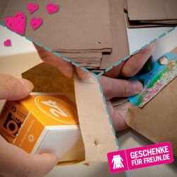Collage Ware verpacken
