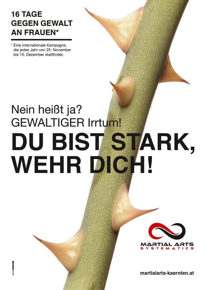 Du bist stark, wehr dich!