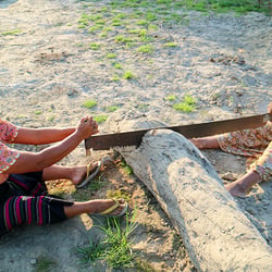 Women at the fisher village, Myanmar