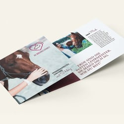 Corporate Design – Die Herzangelegenheit / Folder