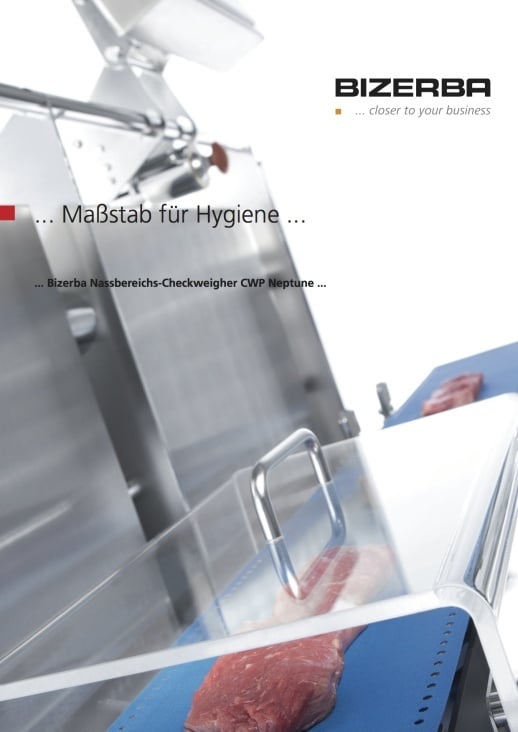 Broschüre Nassbereichs-Checkweigher CWP Neptune
