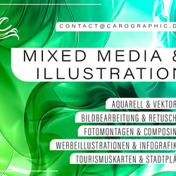 Mixed Media & Illustration – Kreative Visuals für Print & Digital
