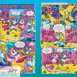 Filly Mermaids Comic | für Blue Ocean
