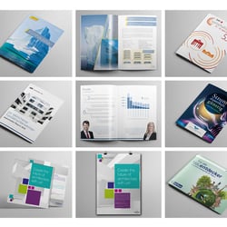 Diverse Broschüren 2015−2017:  Konzeption und design verschiedener Broschüren.