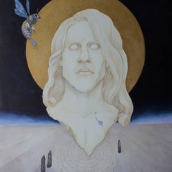 The Prophet, 2020, Aquarell und Graphit auf Aquarellkarton, ca. 60cm x 80cm