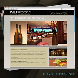 Homepage für ein Restaurant