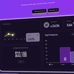 Dashboard UI & Analytics Visualization
