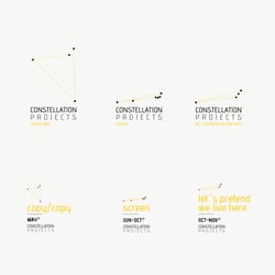 Constellation Projects Variables Logodesign