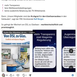 LinkedIn-Post mit Caroussel