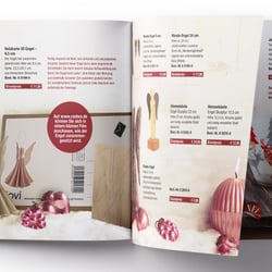 Weihnachtskatalog Innenseite