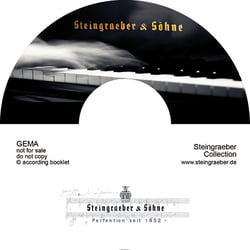 Gestaltung CD-Spiegel für Steingraeber & Söhne