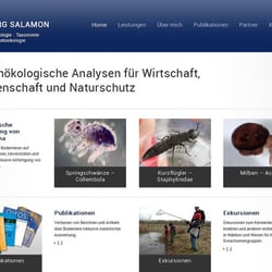 www.salamon-oekologie.de – Internetpräsenz des Biologen Dr. Jörg Salamon