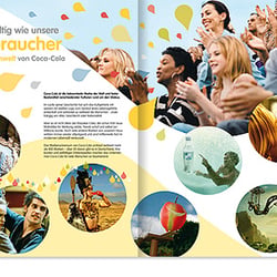 Innenseiten, Imagebroschüre