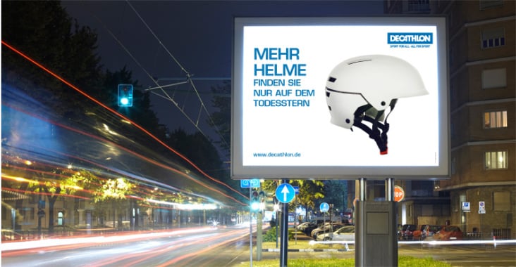 Mehr Helme finden Sie nur auf dem Todesstern