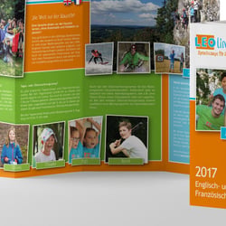 Jährlicher Programmflyer