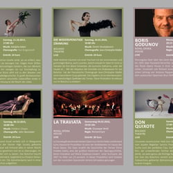 Cinema Filmtheater Bolshoi Flyer 2015