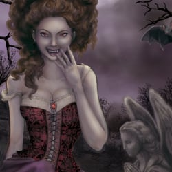 „Friedhof“, Digital Art