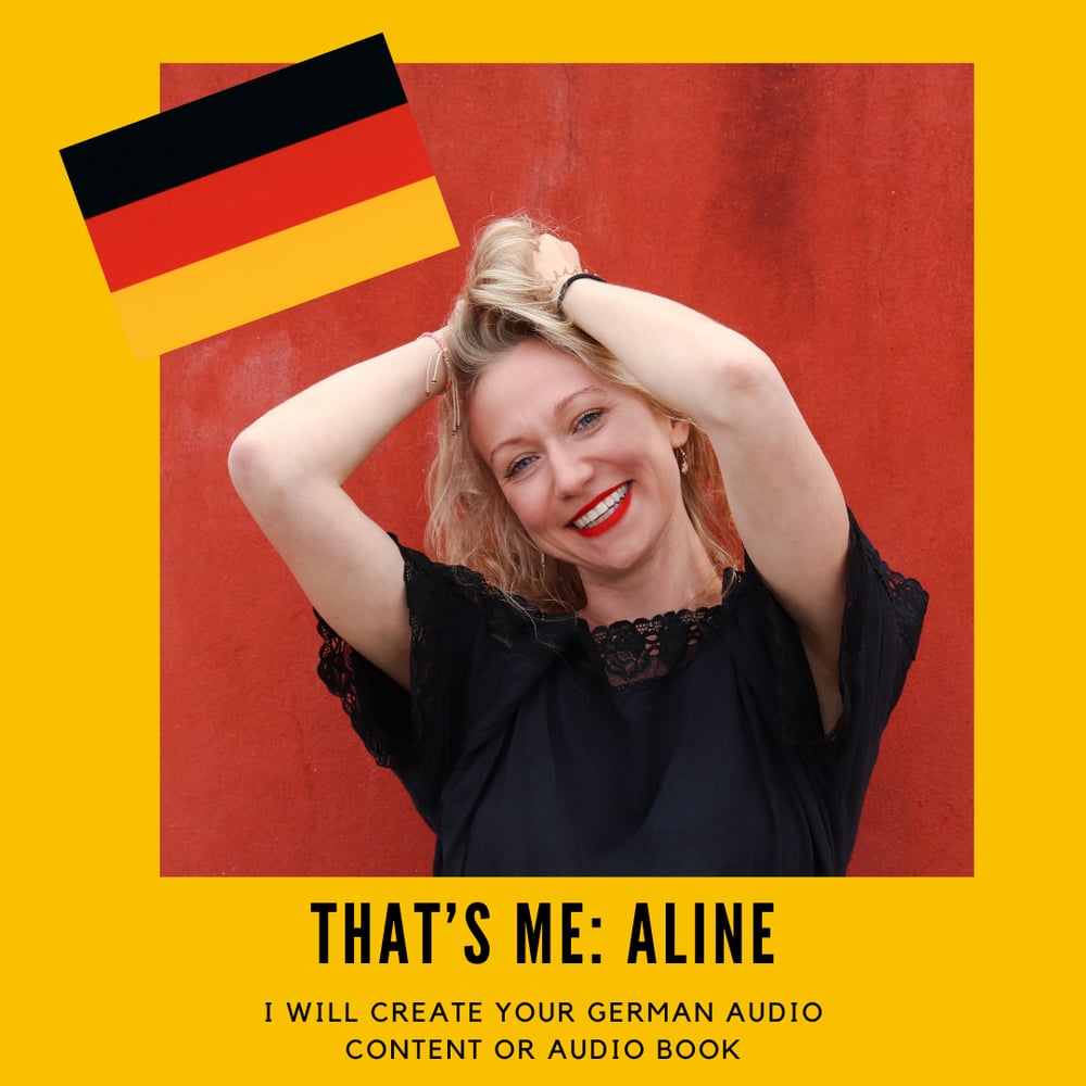 Professionelle Sprecherin für Hörbücher, Podcast