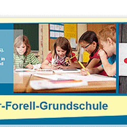 Webdesign für die Birger-Forell-Grundschule, Berlin-Schöneberg