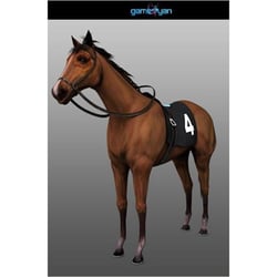 Pferd Tierfigur Tier-Animation