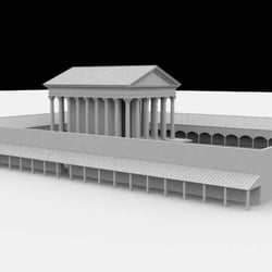 Xanten – Hafentempel