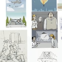 Ein Strauß Scribbles