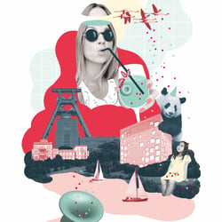 Kontermag – Illustration Essen/Ruhrgebiet