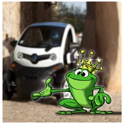 Ein Frosch