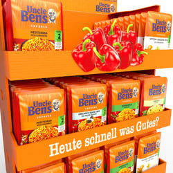 Uncle Ben´s™ Augmented Reality POS Display | Detail