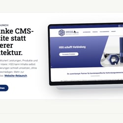 HSG | Website-Relaunch Industrie