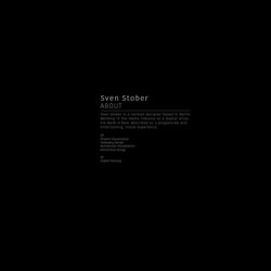 SVEN STOBER 3D VISUALIZATION PORTFOLIO