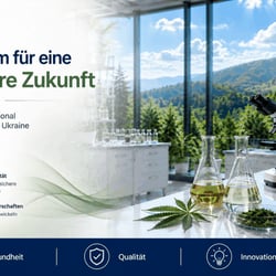 Corporate Visual Design für Healthcare, internationale Partnerschaften und strategische Business-Kommunikation DE–UA