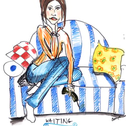 waiting for him to call
