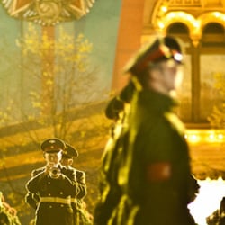 Ein Soldat.