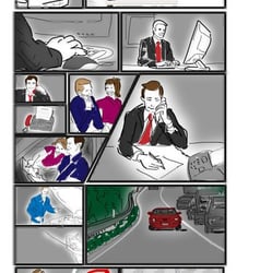 Storyboard Audi Imagefilm