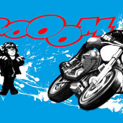 Monkeys und Guzzi
