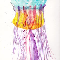 Colorful Jellyfish #3